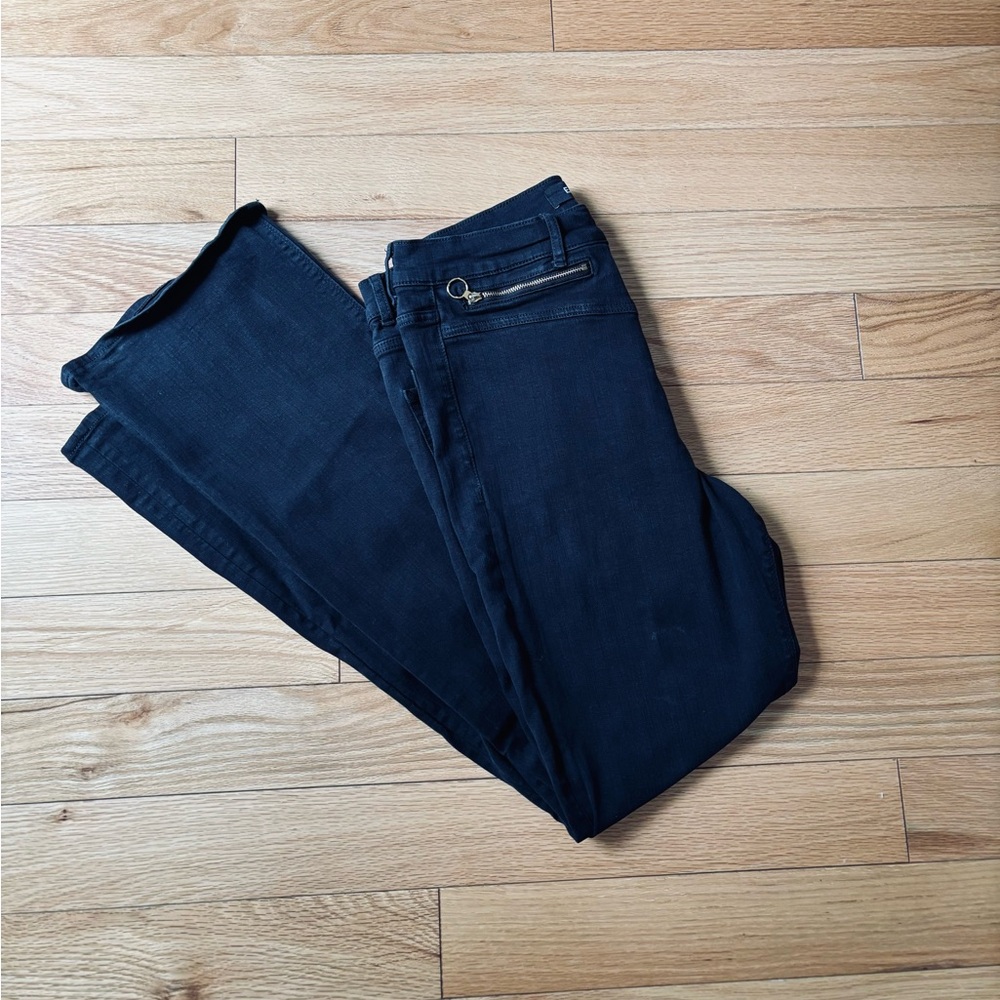 Express Black Boot Cut Jeans
